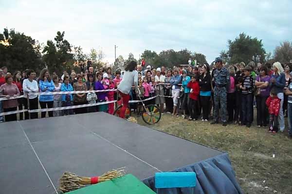 Клоун в селе