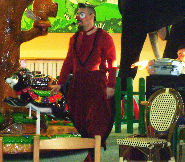 клоун пластилин