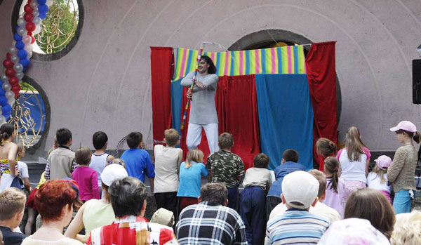 клоун жонглер в броварах