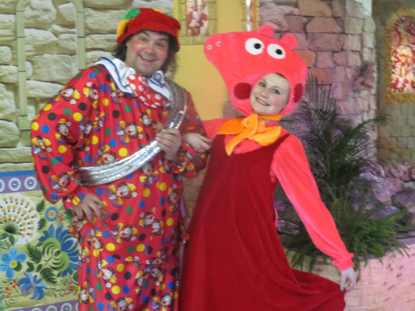 Клоун в ТРЦ Мармелад, парк развлечений 7 чудес детства