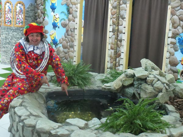 Клоун в ТРЦ Мармелад, парк развлечений 7 чудес детства