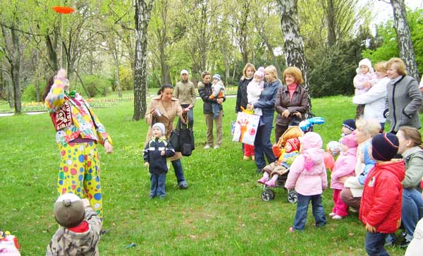 воскресное развлечение на природе
