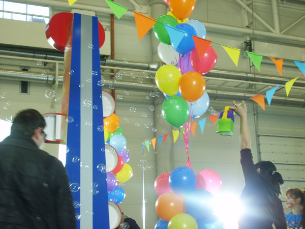 съемки шарики