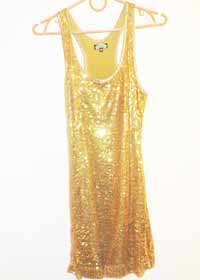 золотистая майка