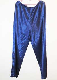 синие штаны артиста