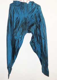 восточные синие брюки