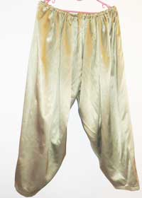 шаравары золотистые