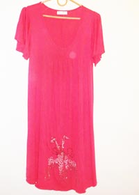 платье красное длинное