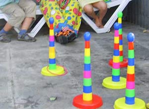 Кольцеброс. Игра фишки и кольца