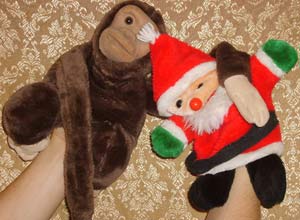 Куклы которые надевают на руку