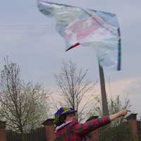 Запускаем летающего змея